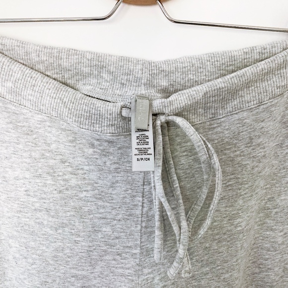 Skims Cotton Jersey Straight Leg Knit Pant in Light Heather Gray - S - Picture 2 of 5